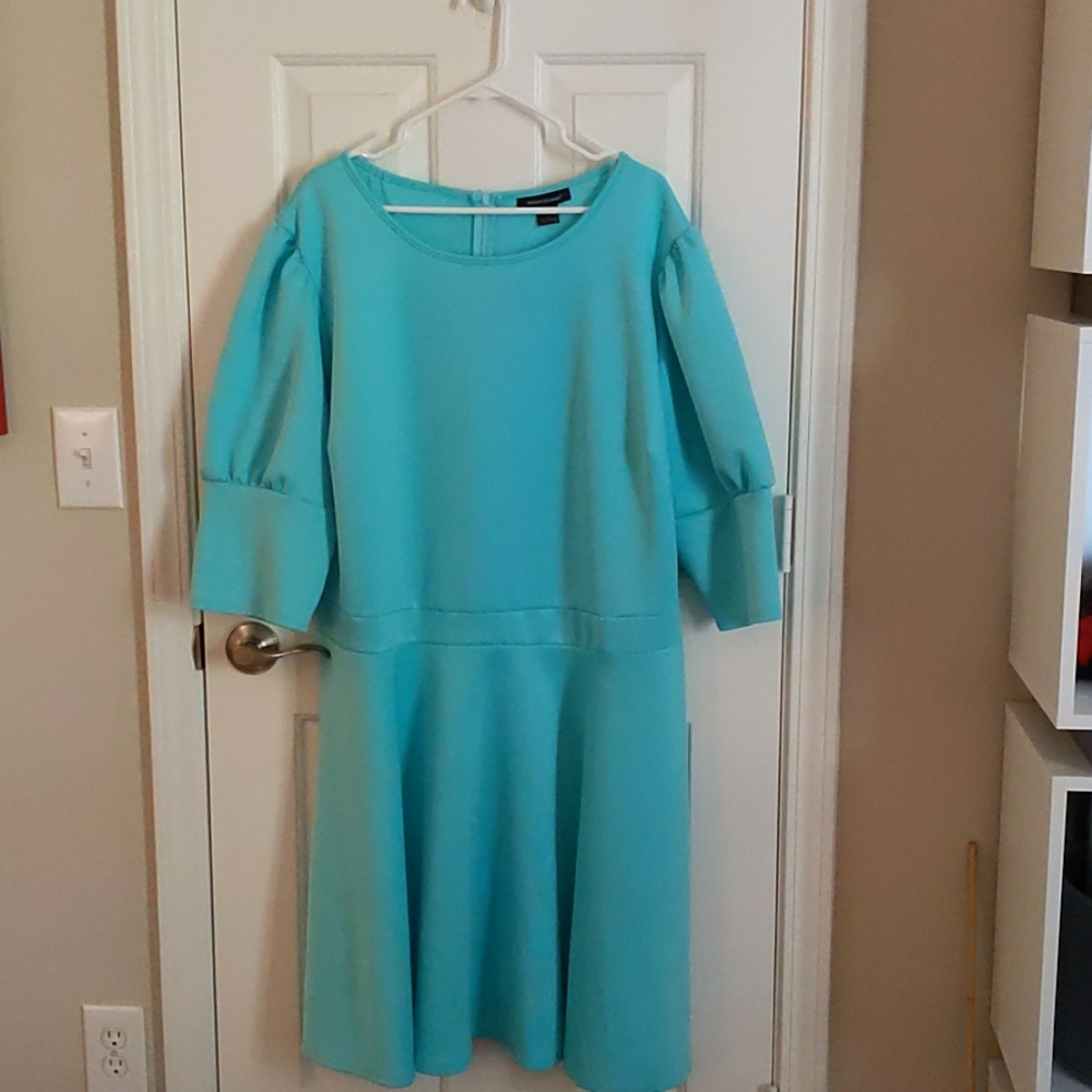 Aqua dress